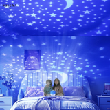 Sterrenprojector Nachtlamp met Maanprojectie