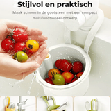Gootsteen Afvoerfilter – 2-in-1 Keukenfilter