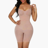 Naadloze Shapewear Bodysuit met Pijpjes voor Corrigerende Look