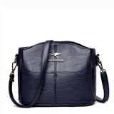 Dames crossbody tas van vegan leer met afneembare band