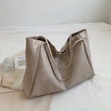 Ruime schoudertas voor dames, minimalistisch design