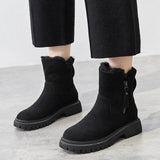 Warme Winter Boots met Faux Fur voor Comfortabele Look