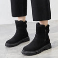 Warme Winter Boots met Faux Fur voor Comfortabele Look.