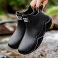 Waterdichte Regenlaarzen met Antislip Zool.