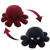 Omkeerbare Octopus Knuffel – Roze & Blauw