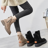 Warme Winter Boots met Faux Fur voor Comfortabele Look