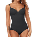 Corrigerende Bodysuit met Beugel en Push-up Effect.