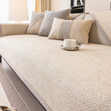 Bankhoes met Gewatteerd Patroon – Beige