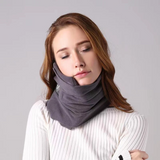Fleece Nekwarmer Zwart Verstelbaar
