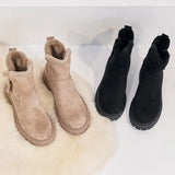 Warme Winter Boots met Faux Fur voor Comfortabele Look