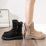 Warme Winter Boots met Faux Fur voor Comfortabele Look