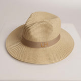 Strohoed met Smalle Rand Zomer Elegant Design