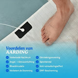 Beige Aardingslaken met Aansluitkabel