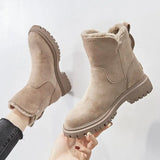 Warme Winter Boots met Faux Fur voor Comfortabele Look