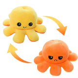 Omkeerbare Octopus Knuffel – Roze & Blauw