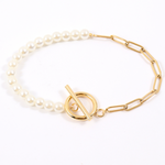 Sieradenset met Parels – Tijdloos & Elegant - Armband & Ketting.
