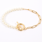Sieradenset met Parels – Tijdloos & Elegant - Armband & Ketting.