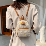 Handgeweven Stro Rugzak – Zomers, Compact & Elegant