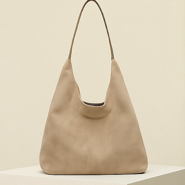 Ruime Vegan Suède Shopper Tote Dames