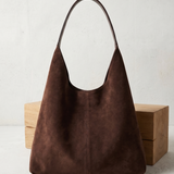 Ruime Vegan Suède Shopper Tote Dames