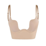 Onzichtbare Push Up BH met Lage Rug voor Perfecte Pasvorm