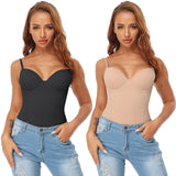 Corrigerende Bodysuit met Beugel en Push-up Effect