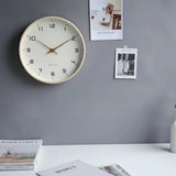 Scandinavische Houten Wandklok – Bruin 25 cm