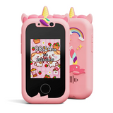 Kinder Smartphone Speelgoed met Touchscreen – Roze & Blauw