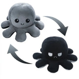 Omkeerbare Octopus Knuffel – Roze & Blauw