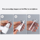 Draadloze Auto Stofzuiger Zwart Oplaadbaar
