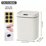 Prullenbak met Sensor – Contactloos Automatisch Deksel