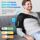 Elektrische Schoudermassager – Verwarming, Vibratie en App-bediening