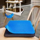 Gel Zitkussen – Ergonomisch Honingraat Zitkussen Blauw