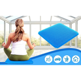 Gel Zitkussen – Ergonomisch Honingraat Zitkussen Blauw
