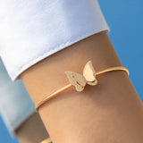 Minimalistische Armband Set met Open Design voor Elegante Look