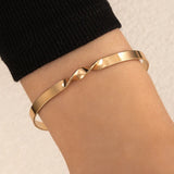 Minimalistische Armband Set met Open Design voor Elegante Look