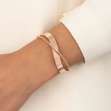 Minimalistische Armband Set met Open Design voor Elegante Look