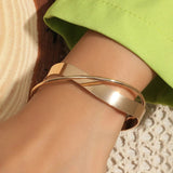 Minimalistische Armband Set met Open Design voor Elegante Look