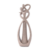Abstract Liefdesbeeld Beige