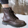 Veter Boots met Robuuste Zool voor Stoere en Tijdloze Look.