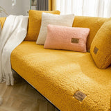 Beige Teddy Bankhoes met Getextureerde Structuur
