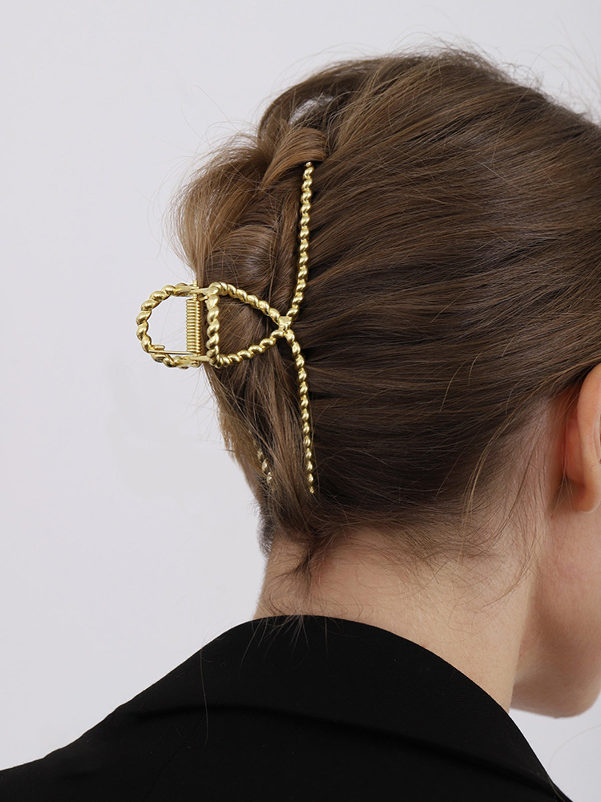 Elegante Haarclip met Strikdesign.