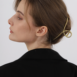Elegante Haarclip met Strikdesign.