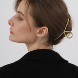 Elegante Haarclip met Strikdesign.