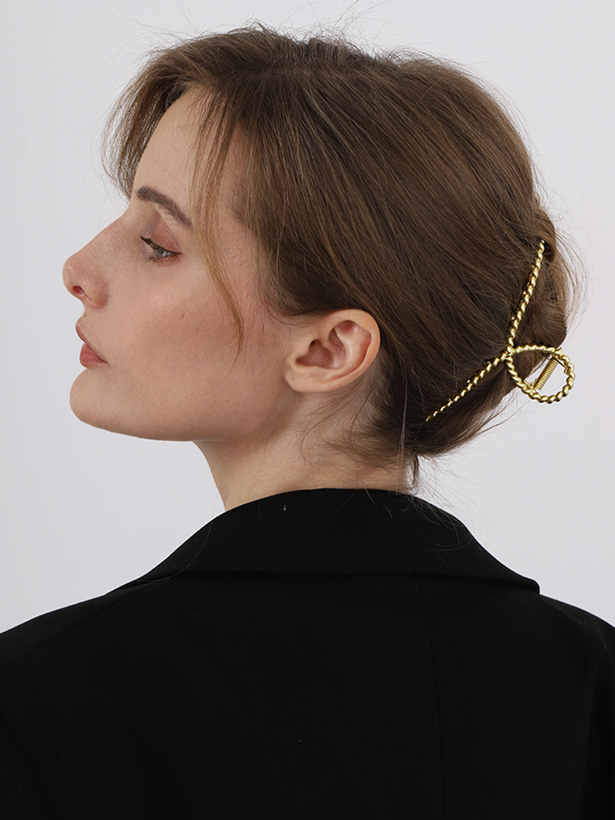 Elegante Haarclip met Strikdesign.
