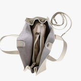 Dames Handtas Bruin met Metalen Sluiting