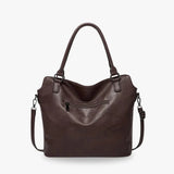 Ruime dames crossbody tas van vegan leer