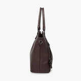 Ruime dames crossbody tas van vegan leer