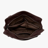Ruime dames crossbody tas van vegan leer