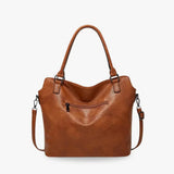 Ruime dames crossbody tas van vegan leer